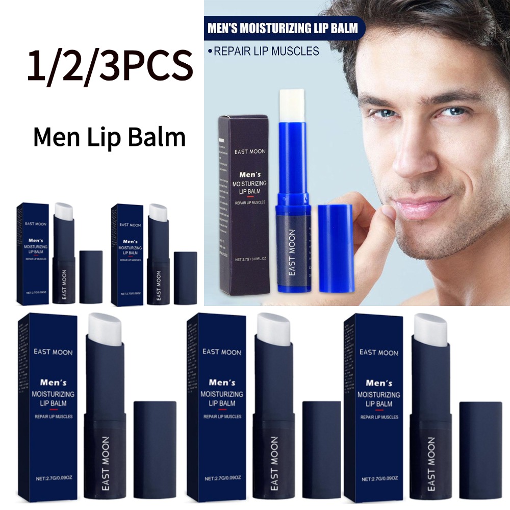 1/2/3PCS Men Lip Balm Moisturi - Lip Balm recension och pris