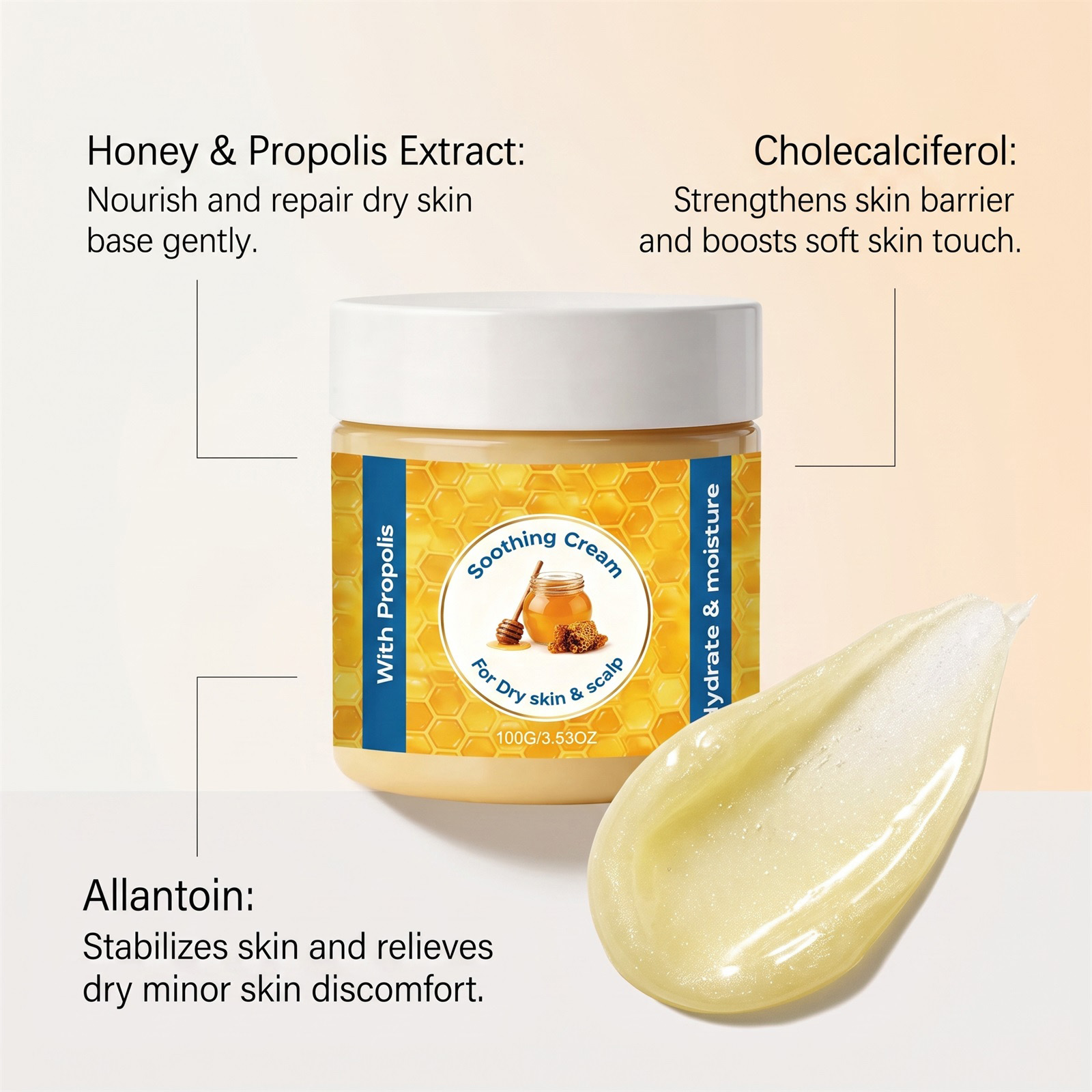 Moisturizing Balm Stick Honey  - Vitamin C Serum recension och pris