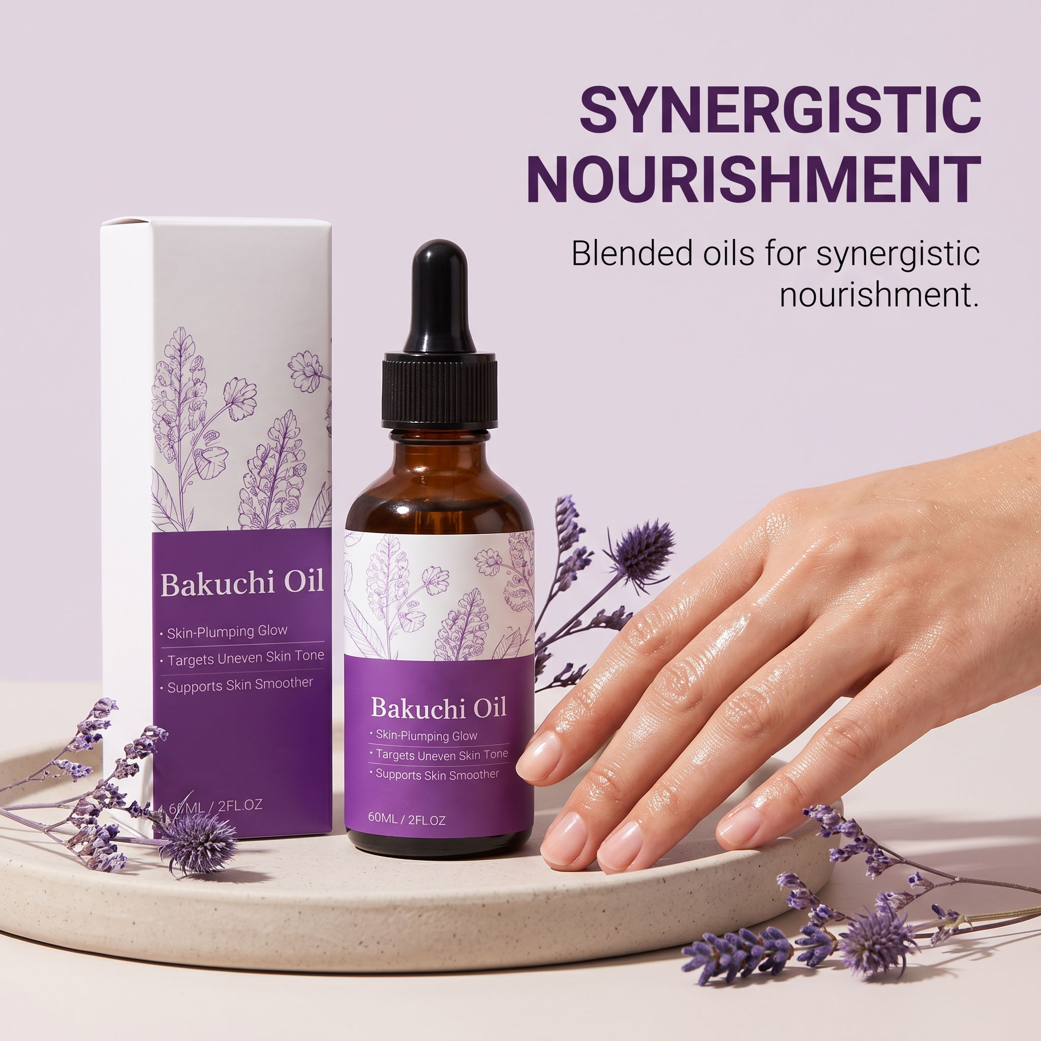 Organic Bakuchiol Oil Serum,Pl - Face Oil Rosehip recension och pris