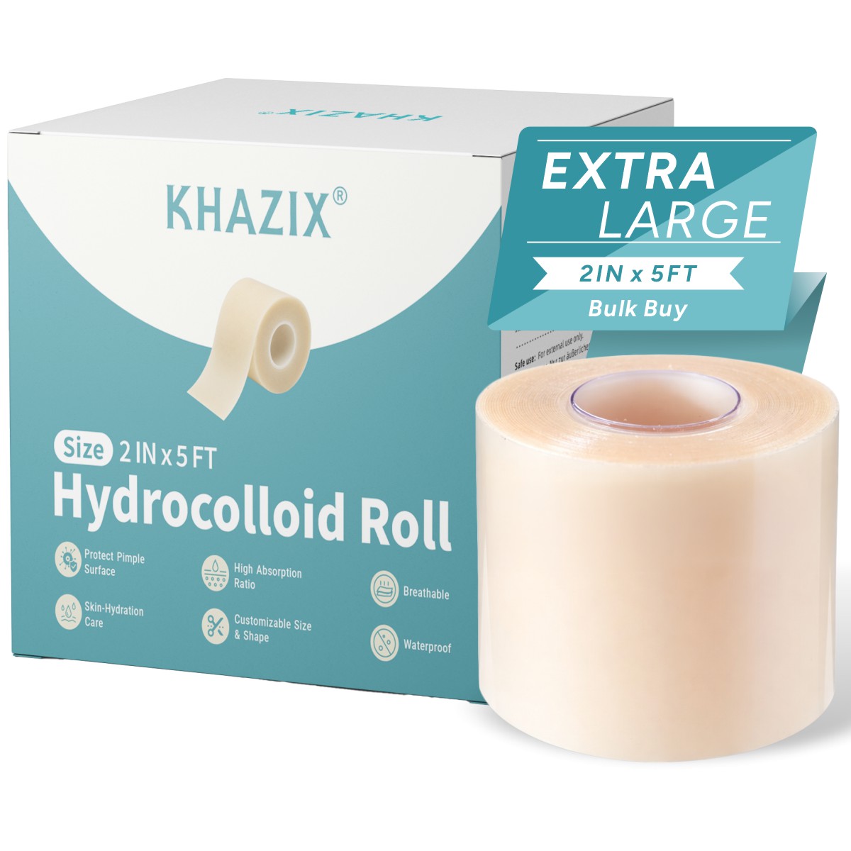 KHAZIX Hydrocolloid Bandage Ro - Face Oil recension och pris
