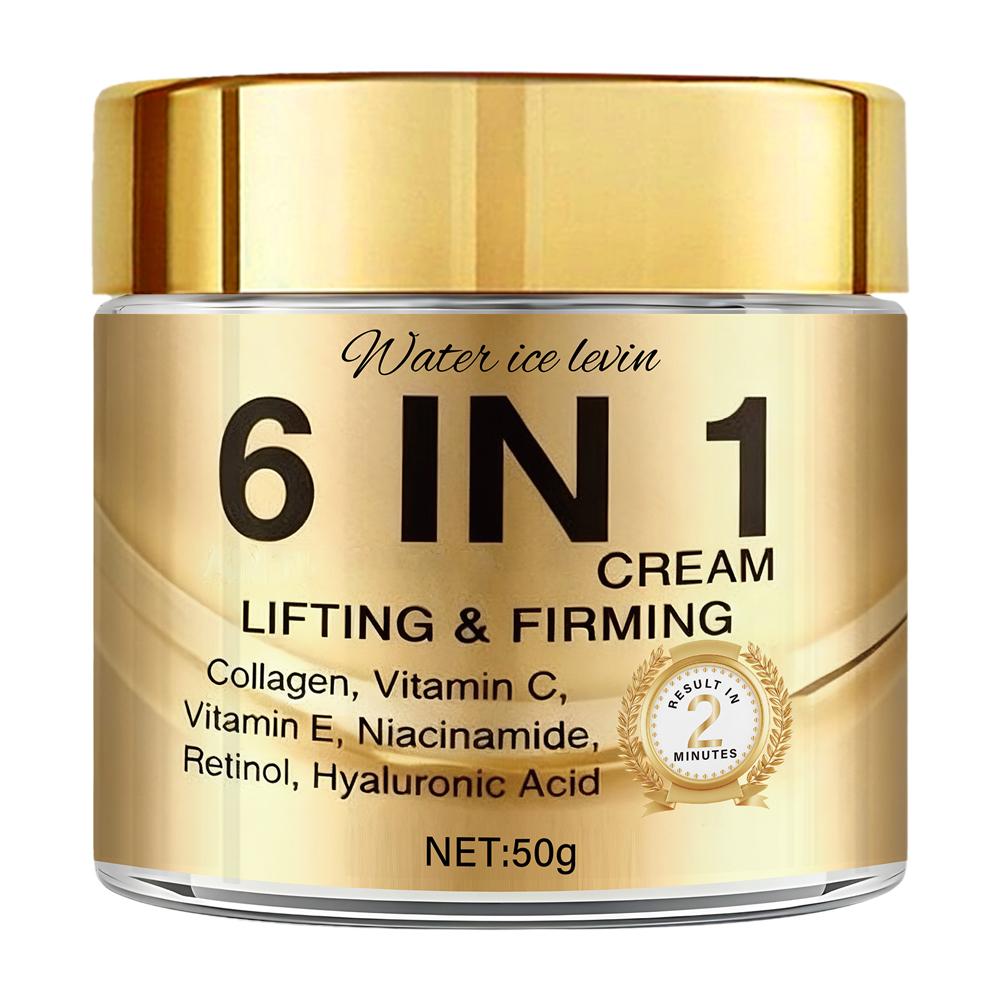 6 IN 1 Collagen Face Cream Lif - Vitamin C Serum recension och pris