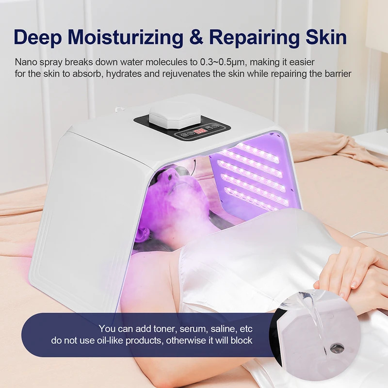 7 Colors LED Photon Beauty Mas - Face Mask Skincare recension och pris