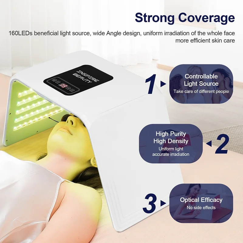 7 Colors LED Photon Beauty Mas - Face Mask Skincare recension och pris