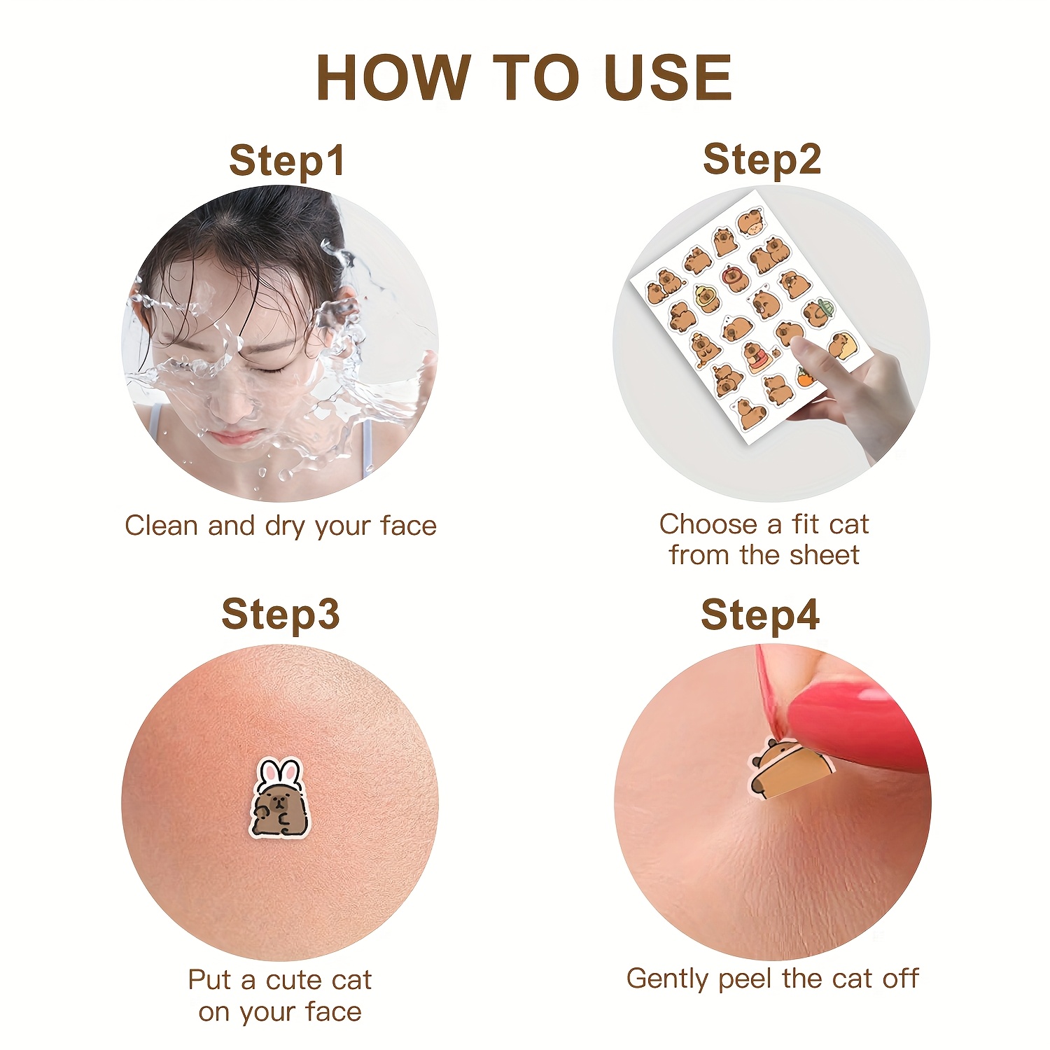 Capybara Shaped Pimple Patches - Face Oil recension och pris