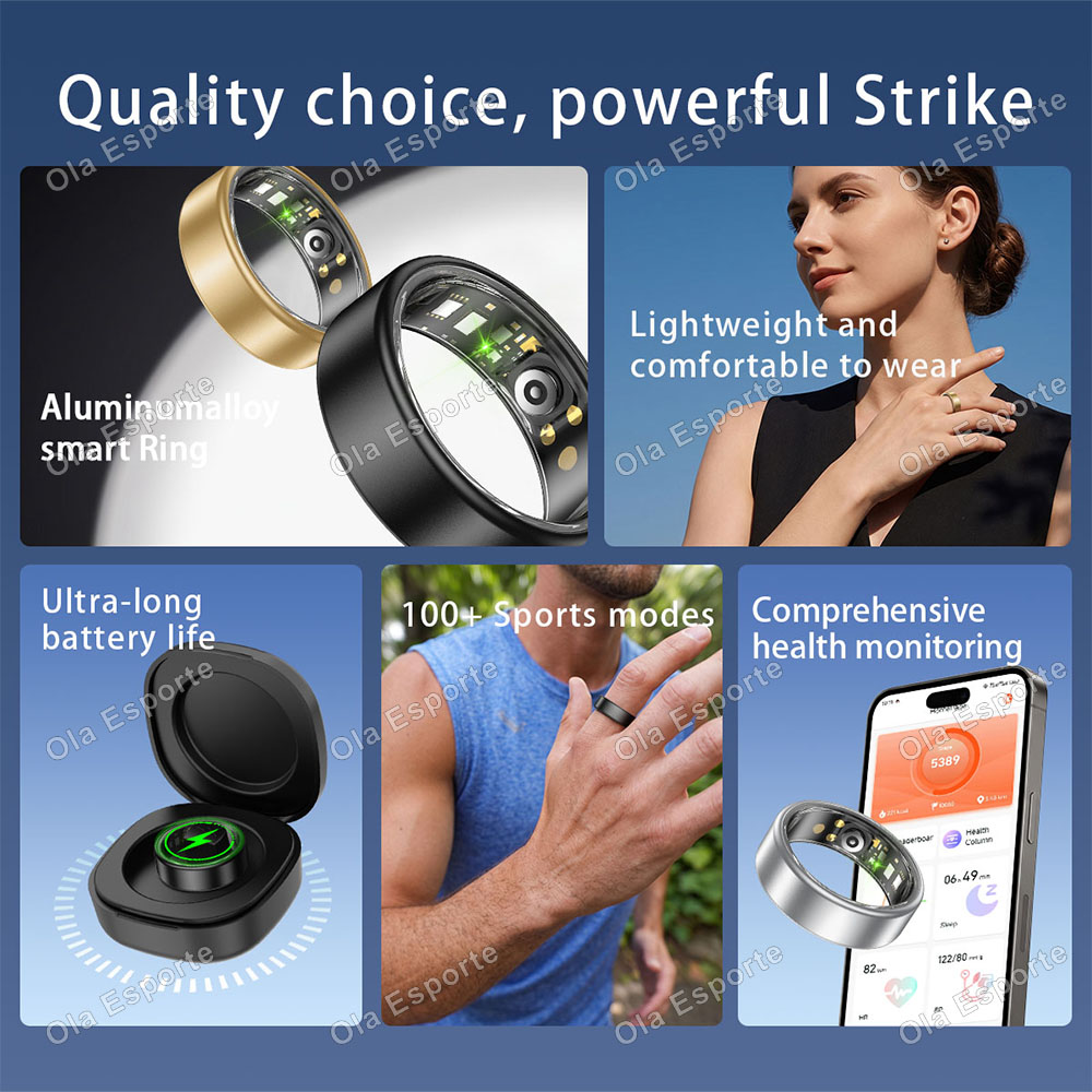 Ola Esporte Smart Ring Men Wom - Skincare Glowing recension och pris