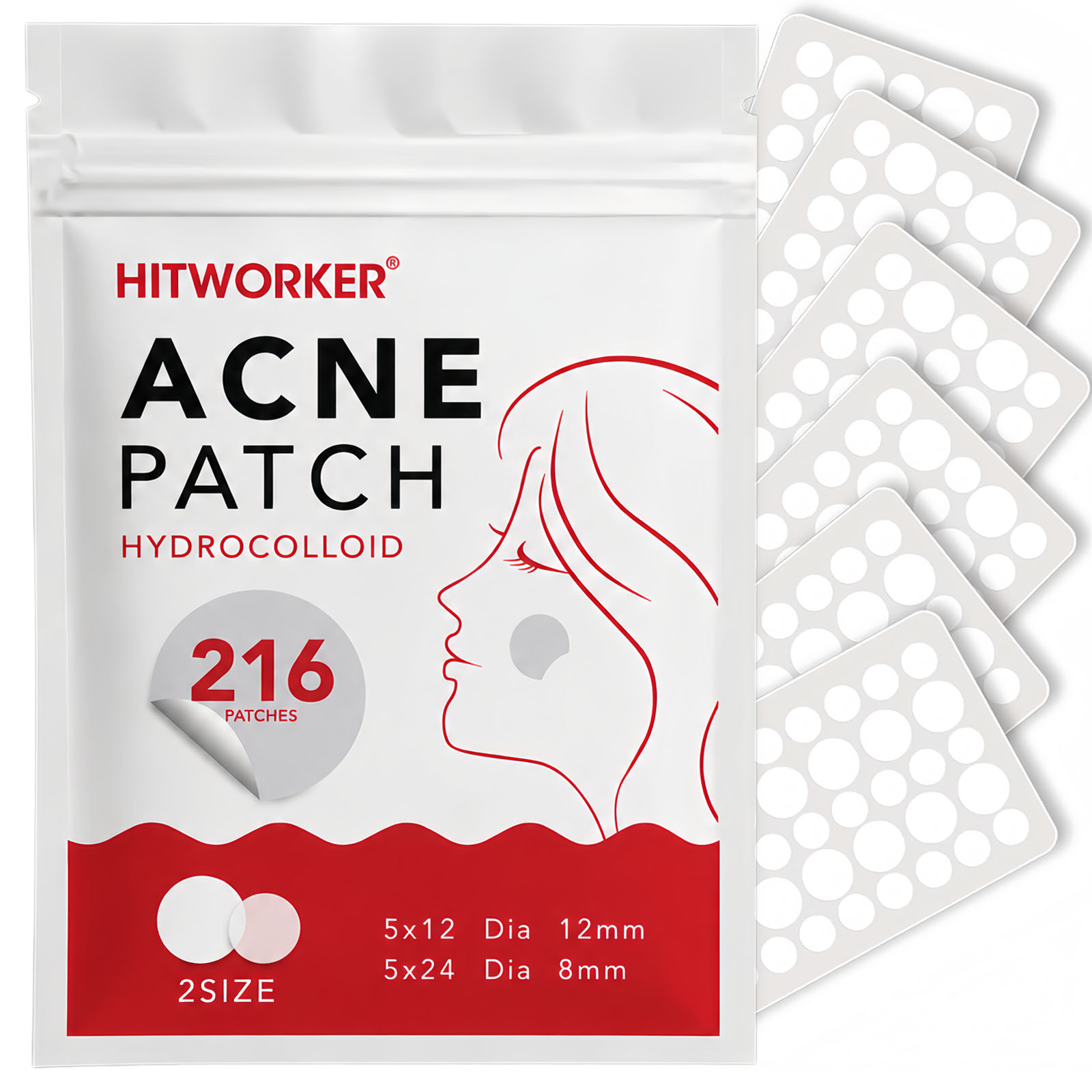 216pcs Hydrocolloid Pimple Pat - Night Cream recension och pris