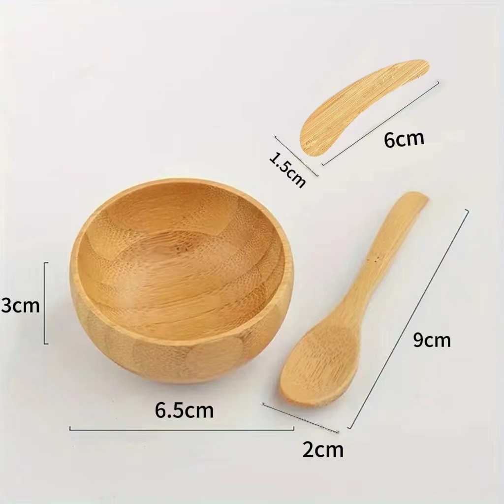 Bamboo Face Mask Mixing Bowl S - Face Mask Skincare recension och pris