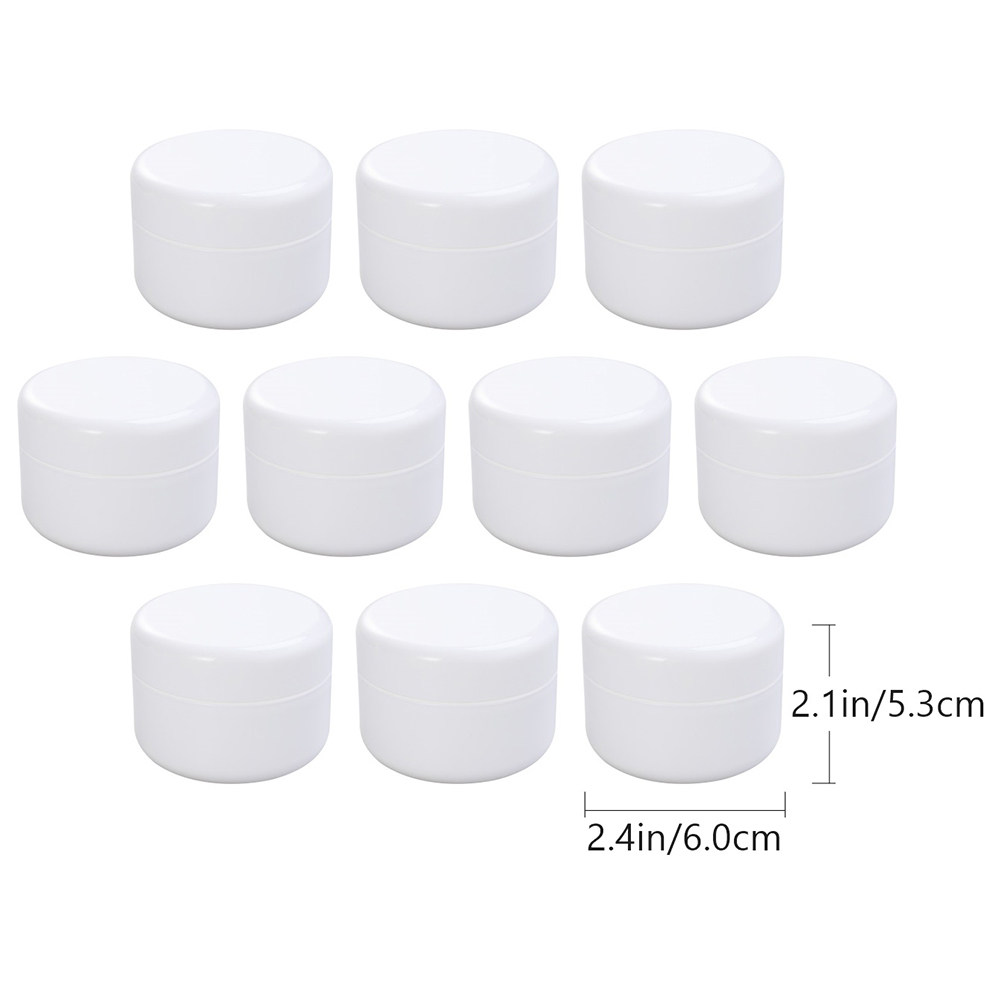 10Pcs Empty Plastic Cosmetics  - Body Lotion recension och pris