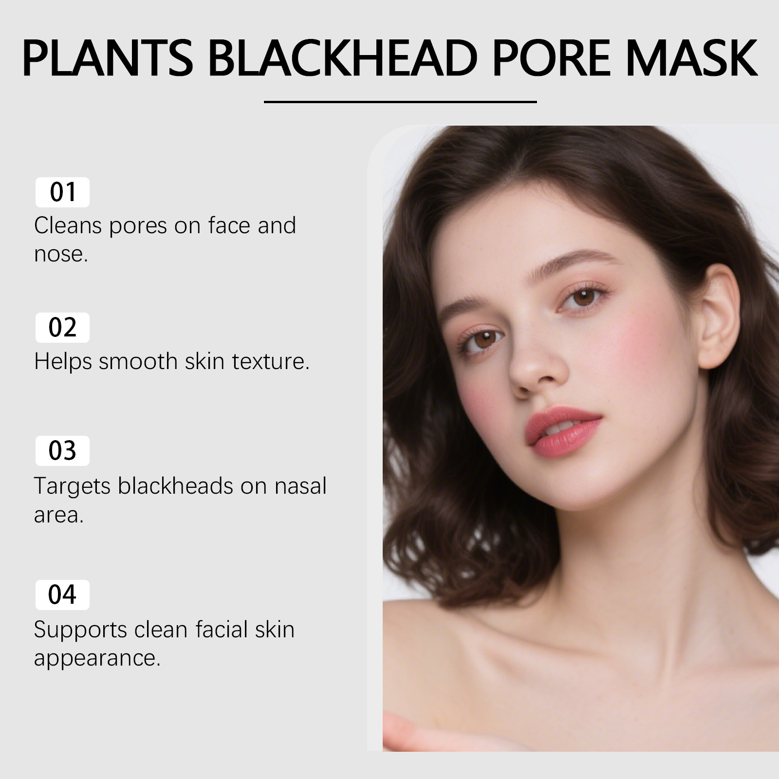 Bamboo Charcoal Blackhead Mask - Face Mask Skincare recension och pris