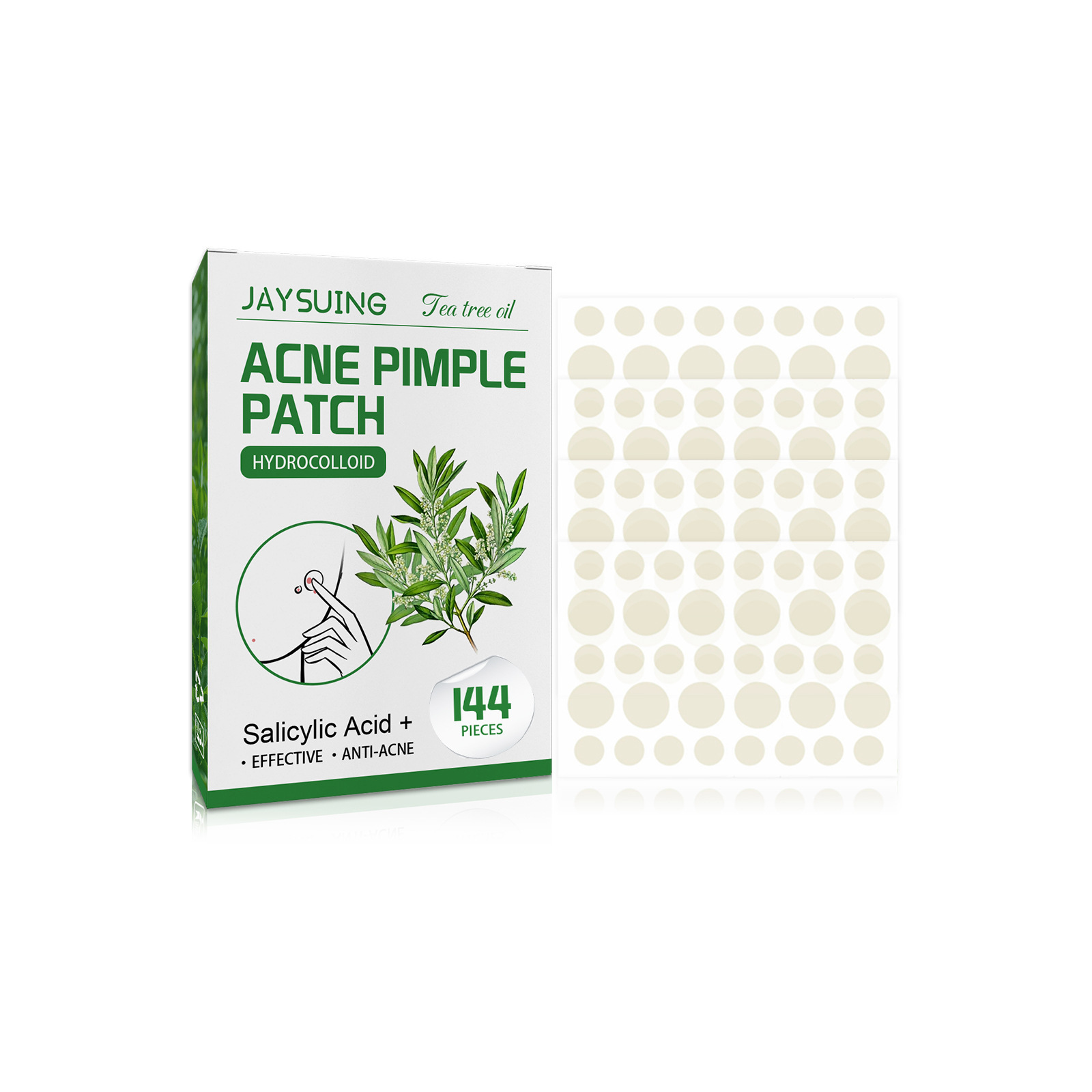 Hydrocolloid Acne Patches - Ab - Face Oil recension och pris