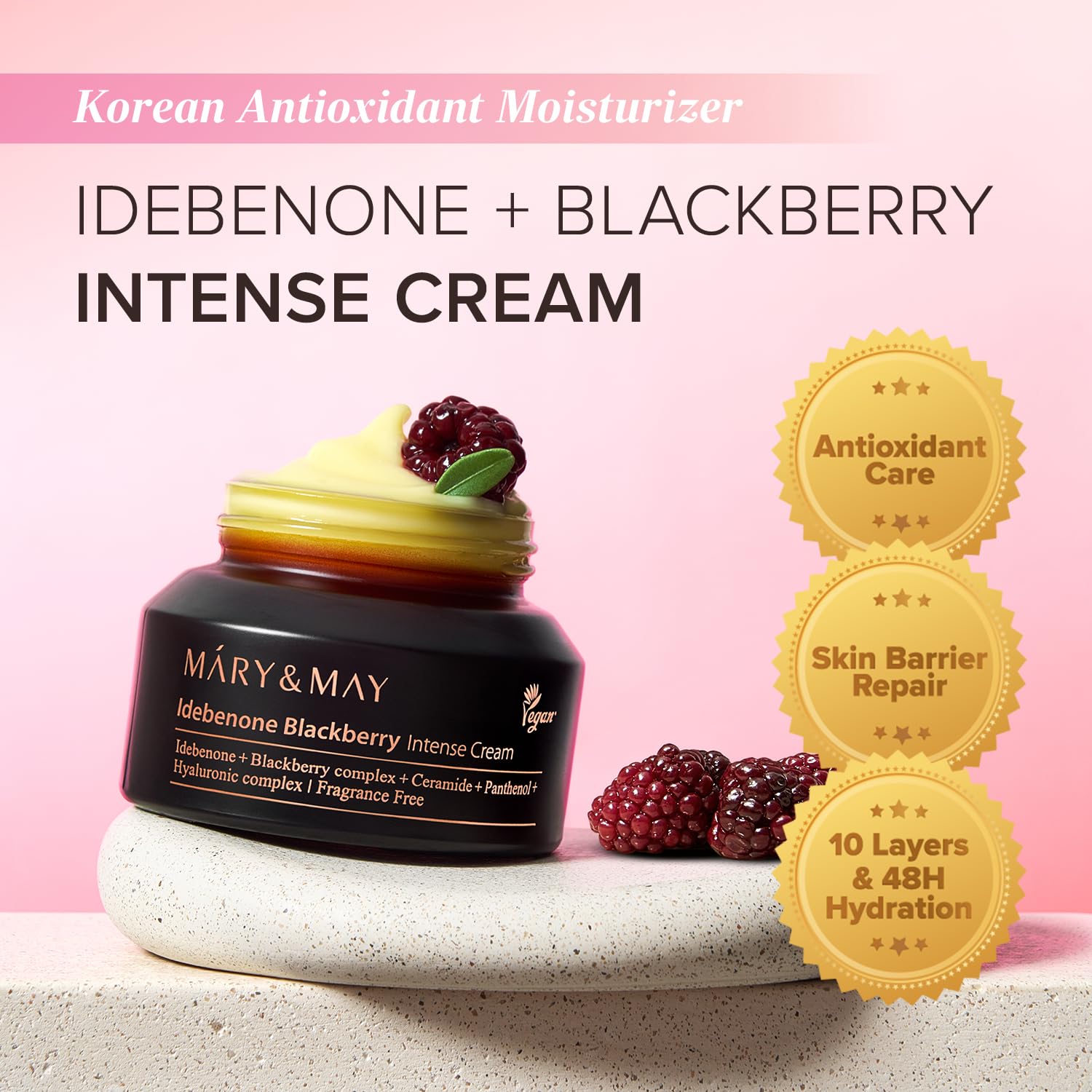 Mary&May Idebenone Blackberry  - Retinol Cream recension och pris