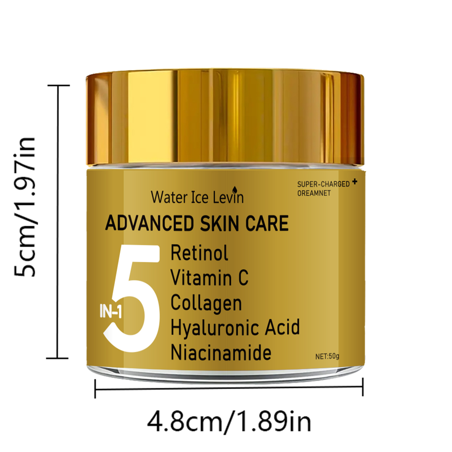 5-in-1 Facial Moisturizing Cre - Vitamin C Serum recension och pris