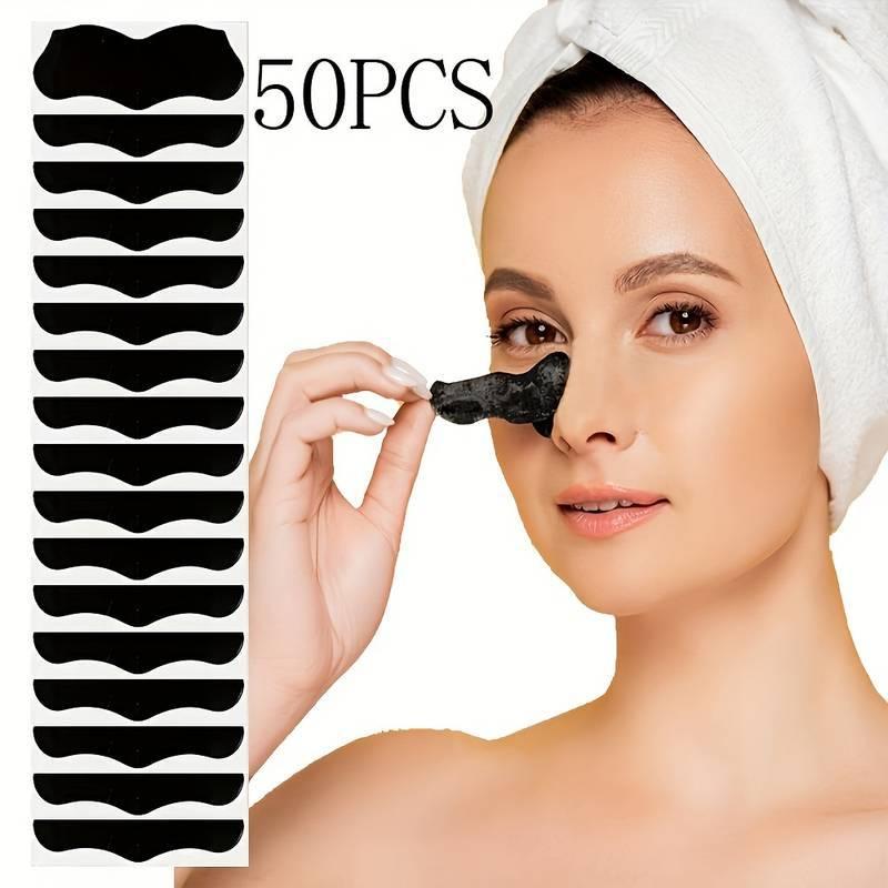 【F】50Pcs Nose Blackhead Remove - Face Mask Skincare recension och pris